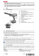 Preview for 120 page of Hilti SF 10W-A22 Original Operating Instructions