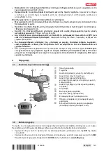 Предварительный просмотр 197 страницы Hilti SF 10W-A22 Original Operating Instructions