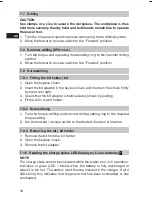 Предварительный просмотр 21 страницы Hilti SF 14-A Operating Instructions Manual