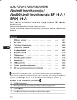 Предварительный просмотр 263 страницы Hilti SF 14-A Operating Instructions Manual