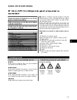 Предварительный просмотр 130 страницы Hilti SF 144-A Operating Instructions Manual