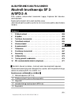 Предварительный просмотр 255 страницы Hilti SF 2-A Operating Instructions Manual