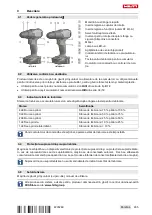 Предварительный просмотр 269 страницы Hilti SF 2-A12 Manual