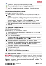 Предварительный просмотр 129 страницы Hilti SF 22-A User Manual