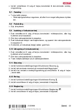 Предварительный просмотр 49 страницы Hilti SF 2H-A Operating Instructions Manual