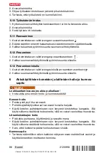 Предварительный просмотр 94 страницы Hilti SF 2H-A Operating Instructions Manual