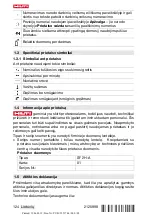 Предварительный просмотр 130 страницы Hilti SF 2H-A Operating Instructions Manual