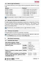 Preview for 137 page of Hilti SF 2H-A Operating Instructions Manual