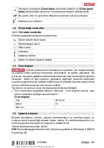 Предварительный просмотр 201 страницы Hilti SF 2H-A Operating Instructions Manual