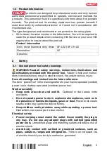 Preview for 7 page of Hilti SF 4-22 Operating Instructions Manual