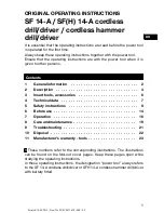 Preview for 5 page of Hilti SF(H) 14-A Operating Instructions Manual