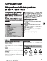 Preview for 126 page of Hilti SF151-A Operating Instructions Manual