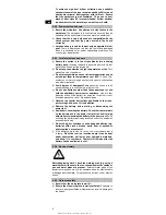 Предварительный просмотр 12 страницы Hilti SFC 14-A Operating Instructions Manual