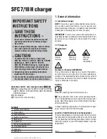 Preview for 3 page of Hilti SFC 7/18H Operating Instructions Manual