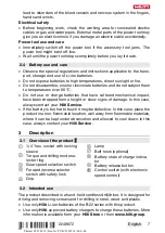 Preview for 11 page of Hilti SFD 2-A Original Operating Instructions