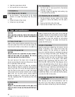 Preview for 27 page of Hilti SFH 181-A Operating Instructions Manual