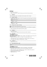 Preview for 16 page of Hilti SID 14-A Original Operating Instructions