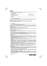 Предварительный просмотр 34 страницы Hilti SID 14-A Original Operating Instructions