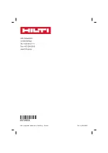 Предварительный просмотр 240 страницы Hilti SID 14-A Original Operating Instructions