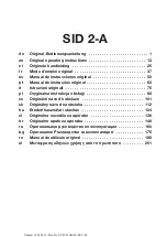 Preview for 5 page of Hilti SID 2-A Original Operating Instructions