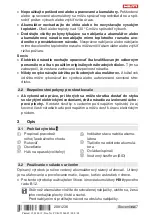 Preview for 123 page of Hilti SID 2-A Original Operating Instructions