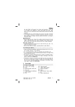 Предварительный просмотр 13 страницы Hilti SID 4-A22 Original Operating Instructions