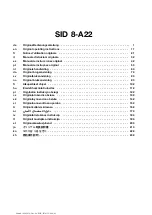 Preview for 4 page of Hilti SID 8-A22 Manual