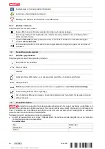 Предварительный просмотр 88 страницы Hilti SID 8-A22 Manual