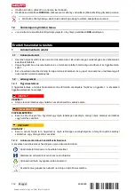 Предварительный просмотр 116 страницы Hilti SID 8-A22 Manual