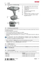 Preview for 121 page of Hilti SID 8-A22 Manual