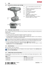 Предварительный просмотр 151 страницы Hilti SID 8-A22 Manual