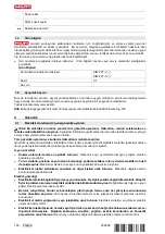 Предварительный просмотр 132 страницы Hilti SIW 22T-A 1/2" Original Operating Instructions