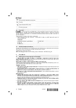 Preview for 58 page of Hilti SIW 6 AT-A22 Original Operating Instructions