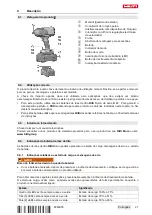 Предварительный просмотр 45 страницы Hilti SIW 8-22 Original Operating Instructions