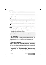 Предварительный просмотр 8 страницы Hilti SJD 6-A22 Original Operating Instructions