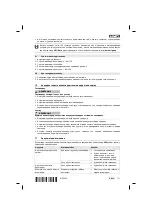 Предварительный просмотр 117 страницы Hilti SJD 6-A22 Original Operating Instructions