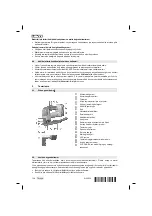 Предварительный просмотр 162 страницы Hilti SJD 6-A22 Original Operating Instructions