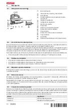 Предварительный просмотр 54 страницы Hilti SJD 6 Manual