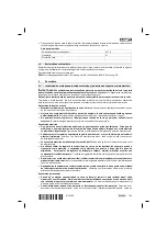 Предварительный просмотр 135 страницы Hilti SJT 6 Original Operating Instructions