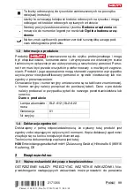 Предварительный просмотр 103 страницы Hilti SL 2-A12 Original Operating Instructions