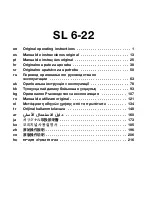 Preview for 4 page of Hilti SL 6-22 Original Operating Instructions