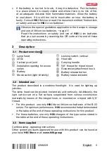 Preview for 9 page of Hilti SL 6-22 Original Operating Instructions