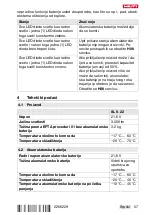 Preview for 61 page of Hilti SL 6-22 Original Operating Instructions