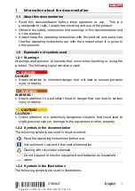 Preview for 5 page of Hilti SL 6-A22 Manual