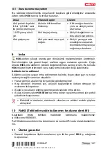 Preview for 161 page of Hilti SL 6-A22 Manual