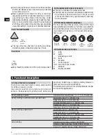 Preview for 8 page of Hilti SR 16 Operating Instructions Manual