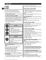 Preview for 10 page of Hilti SR 16 Operating Instructions Manual