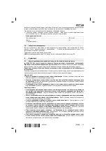 Preview for 117 page of Hilti SR 2-A12 Original Operating Instructions