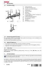 Предварительный просмотр 12 страницы Hilti SR 30 Operating Instructions Manual