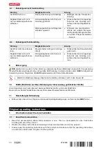 Предварительный просмотр 16 страницы Hilti SR 30 Operating Instructions Manual